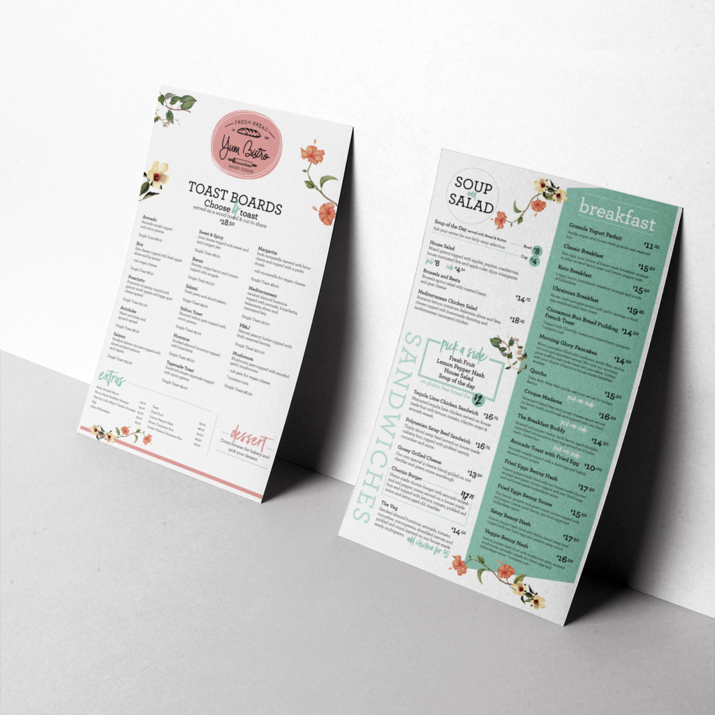 Restaurant Menus